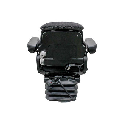 Grammer | MSG95/741 | Seat & Air Suspension Kit | AGCO Allis/White | Black/Gray Fabric | 6722