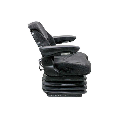 Uni Pro Massey Ferguson Bostrom Flat Floor Series 1060 Air Seat Kit | Black/Gray Fabric