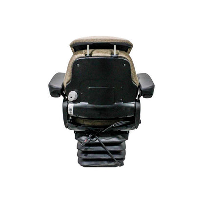 Uni Pro JD Late 6R 1061 Air Suspension Seat Kit/Integrated Swivel W/ Command Arm Brown Fabric