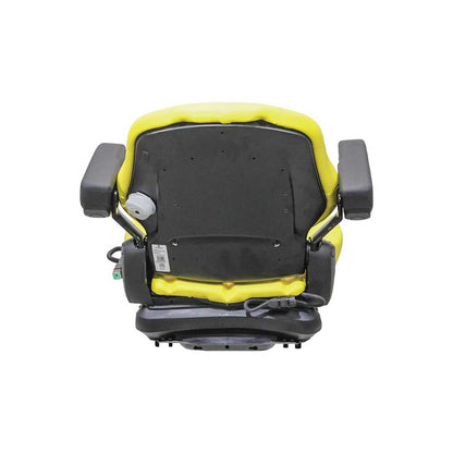 Uni Pro John Deere 1025R-2025R 136 Mechanical Suspension Seat Kit | Yellow Vinyl