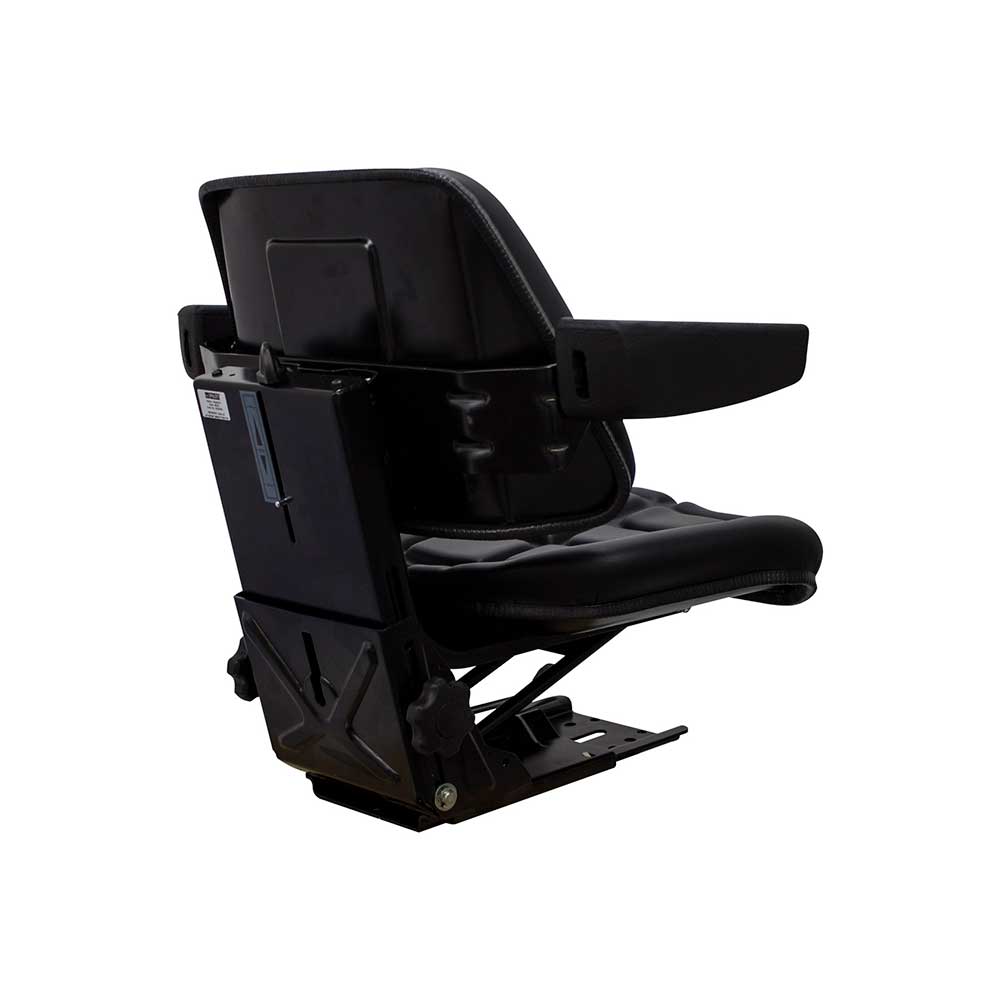 Uni Pro 256 Utility Mechanical Suspension Seat | Black Vinyl