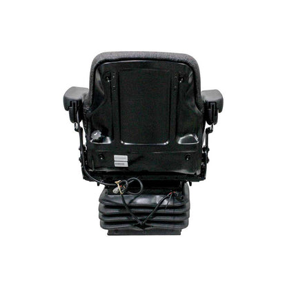 Uni Pro 1003 Air Suspension Seat | 12-Volt | Charcoal Gray Fabric