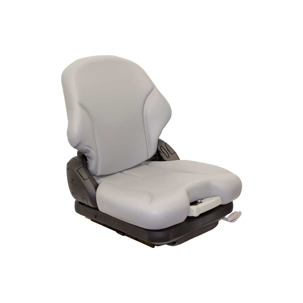 Grammer | MSG65/531 | Seat & Mechanical Suspension | OPS | Slide Rails | Gray Vinyl | 8188