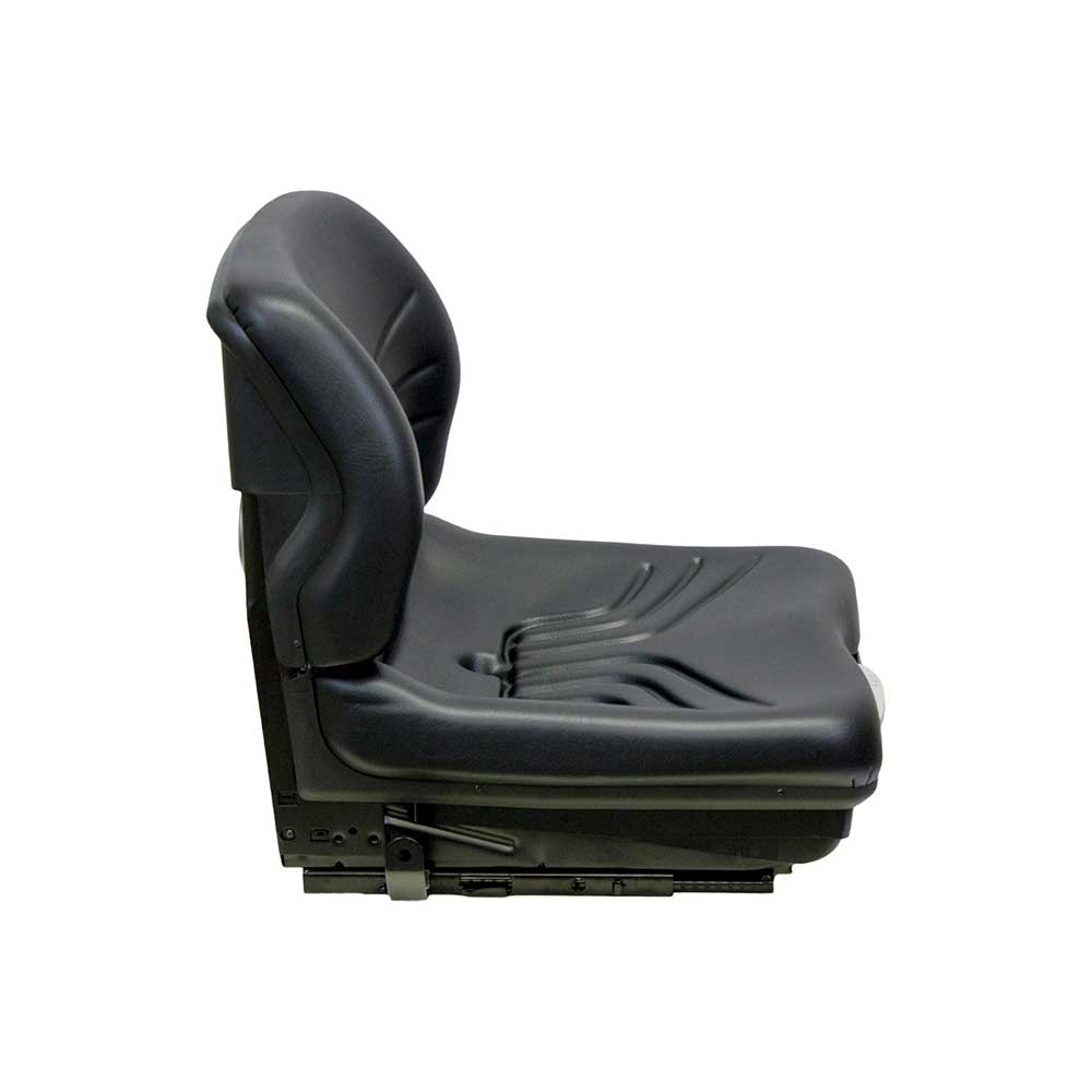 Grammer | MSG20 | Seat & Mechanical Suspension | OPS Ready | Slide Rails | Black Vinyl | 8402