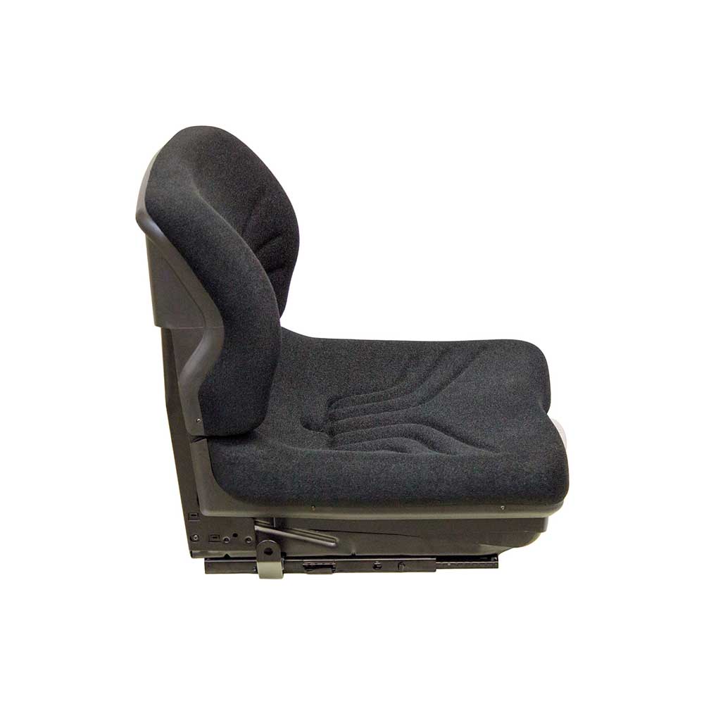 Uni Pro 20 Mechanical Suspension Seat | Low-Back | Black/Gray Fabric