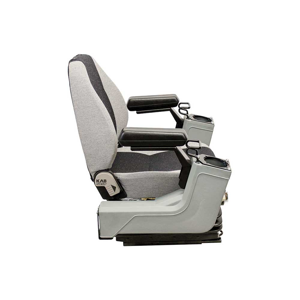 KAB | 525P | Seat & Mechanical Suspension | Pods | Black/Gray Fabric | 8413