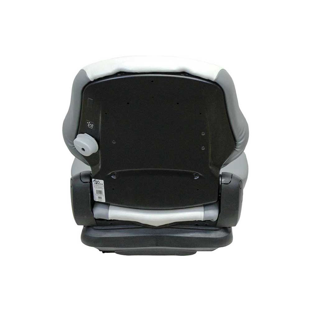 Grammer | MSG65/531 | Seat & Mechanical Suspension | OPS | 2-Tone Gray Vinyl | 8462