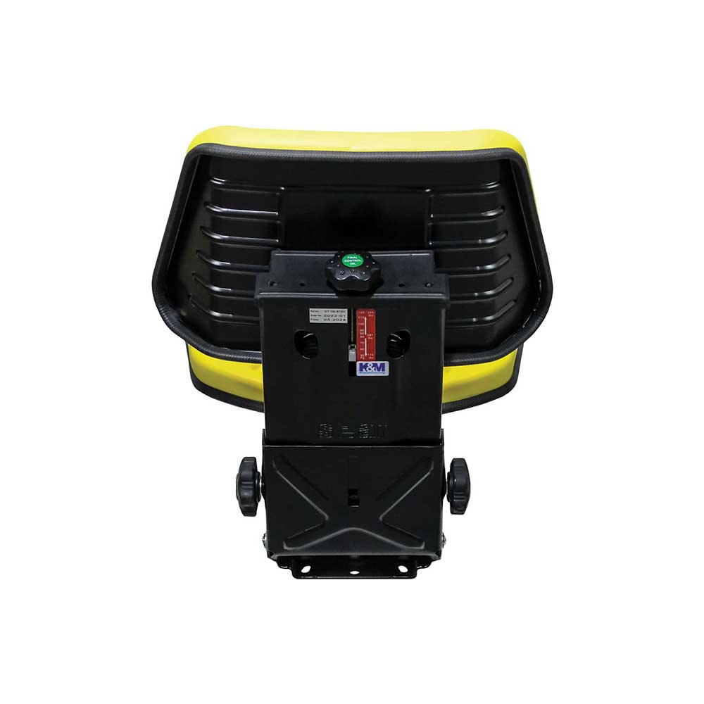 Uni Pro 356 Utility Mechanical Suspension Seat | Yellow Vinyl