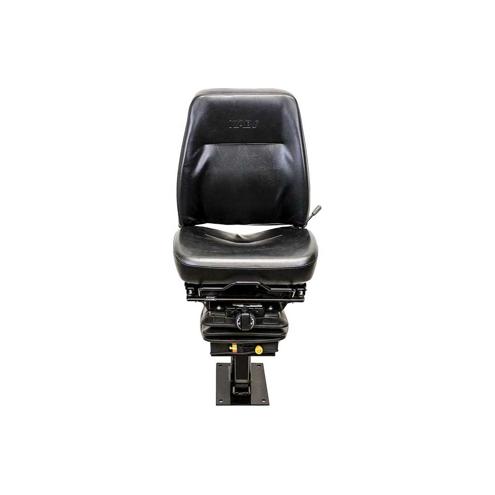 KAB | 111 | Seat & Mechanical Suspension Kit | Caterpillar 416-450 Backhoe | Black Vinyl | 6871