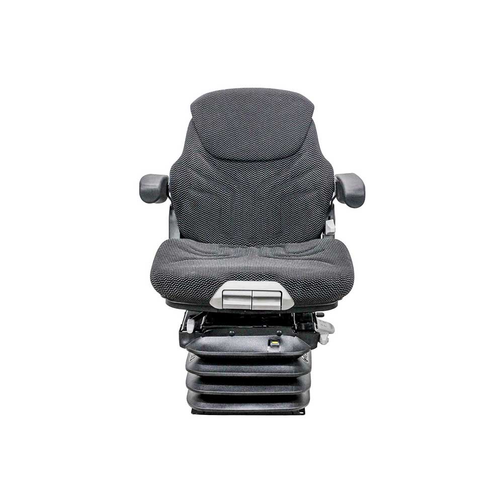 Grammer | MSG95/731 | Seat & Air Suspension | 12-Volt | OPS Ready | Black/Gray Fabric | 6947
