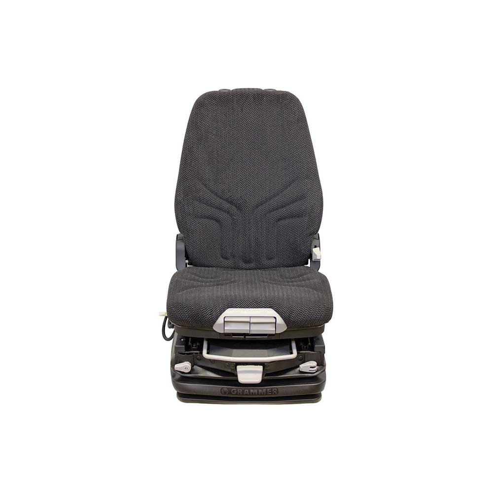 Uni Pro Case F Series Wheel Loader 1251 Air Suspension Seat Kit | Black/Gray Fabric