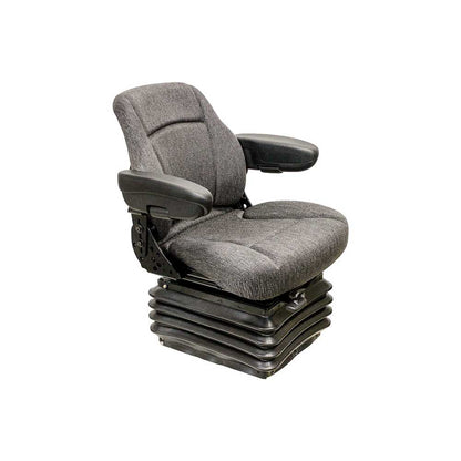 Sears | 5552 | Seat & Air Suspension Kit | Case F Wheel Loader | 24 Volt | Gray Fabric | 6957