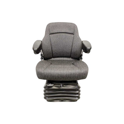 Sears | 5552 | Seat & Air Suspension Kit | Case F Wheel Loader | 24 Volt | Gray Fabric | 6957