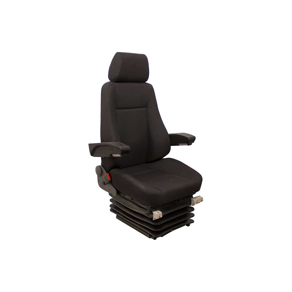 Pilot | 1098 | Seat & Air Suspension | 24 Volt | Armrests | Black Fabric | 8035