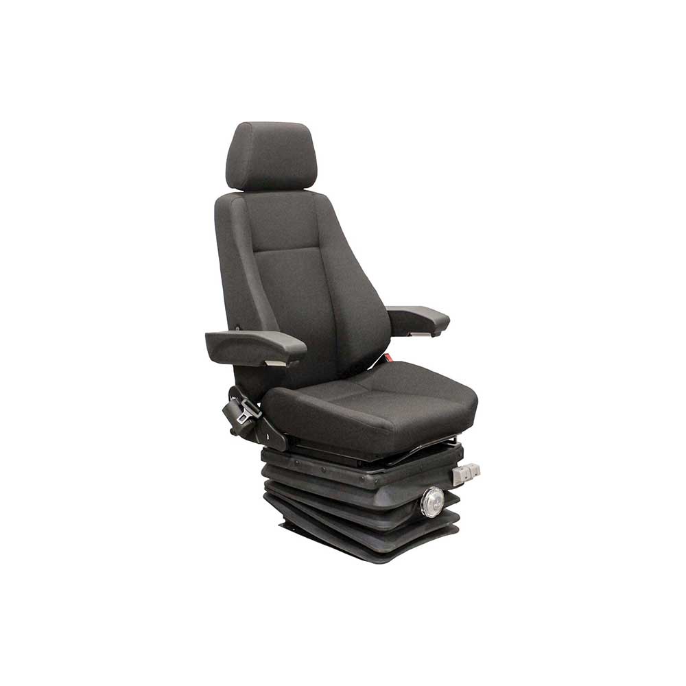 Pilot | Seat & Mechanical Suspension | Armrests | Black Fabric | 8036