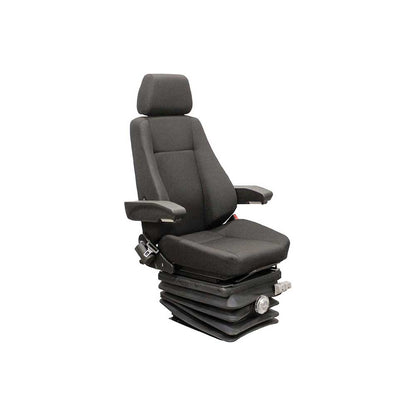 Pilot | Seat & Mechanical Suspension | Armrests | Black Fabric | 8036