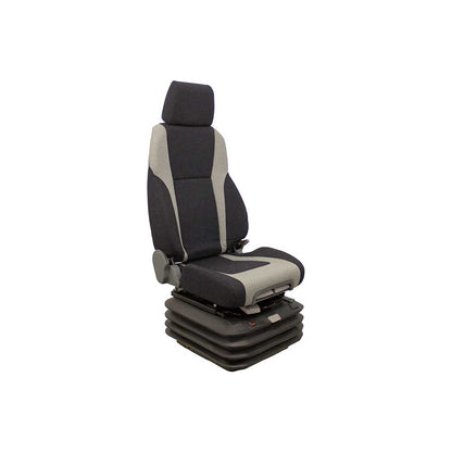KAB | 65K4 | Seat & Air Suspension Kit | 24 Volt | Black/Gray Fabric | 8064