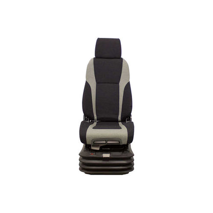 KAB | 65K4 | Seat & Air Suspension Kit | 24 Volt | Black/Gray Fabric | 8064
