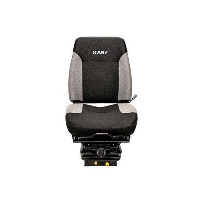 KAB | 111 | Seat & Mechanical Suspension | Swivel | Black/Gray Fabric | 8502