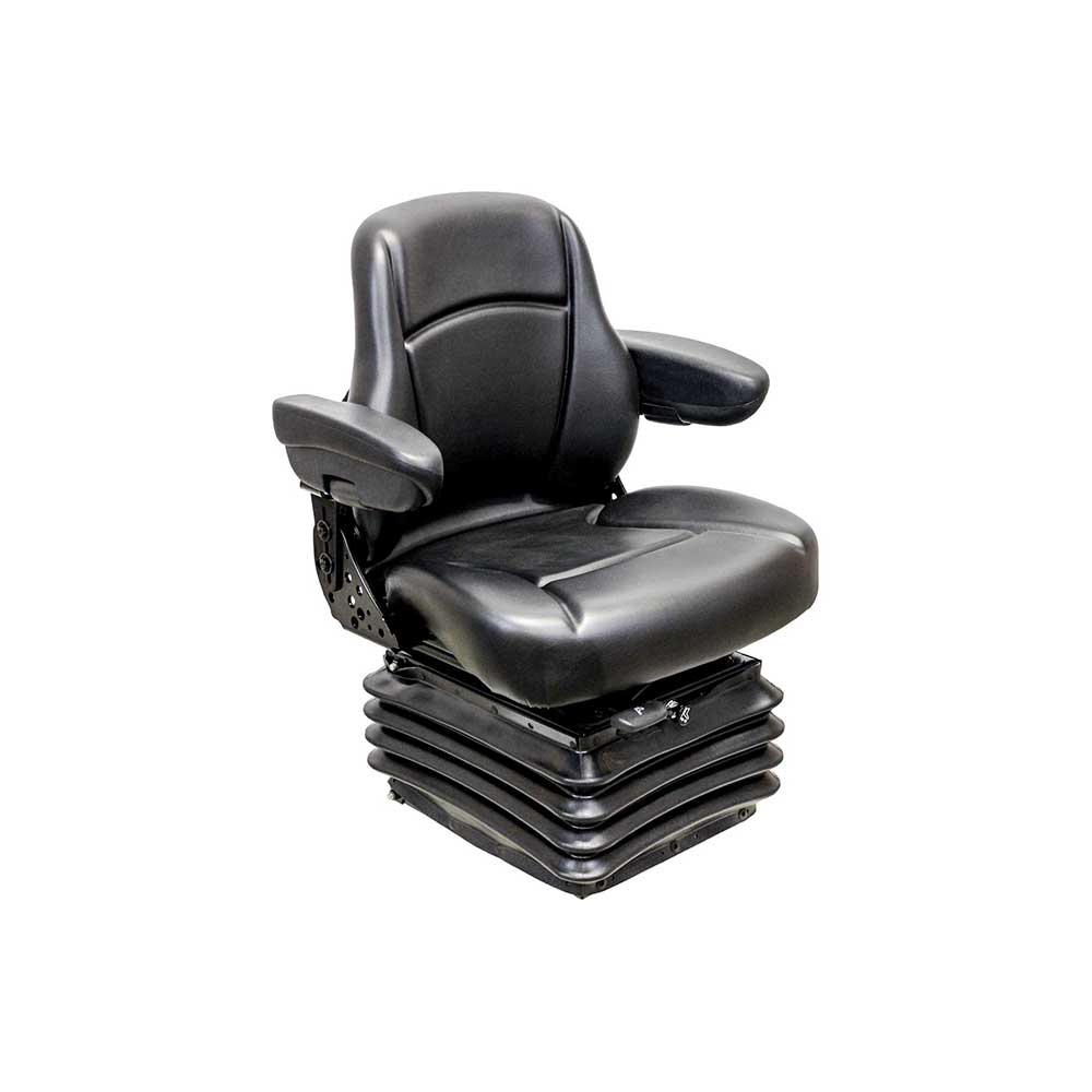 Sears | 5552 | 5552 Seat & Air Suspension | 24 Volt | Armrests | Black Vinyl | 8542