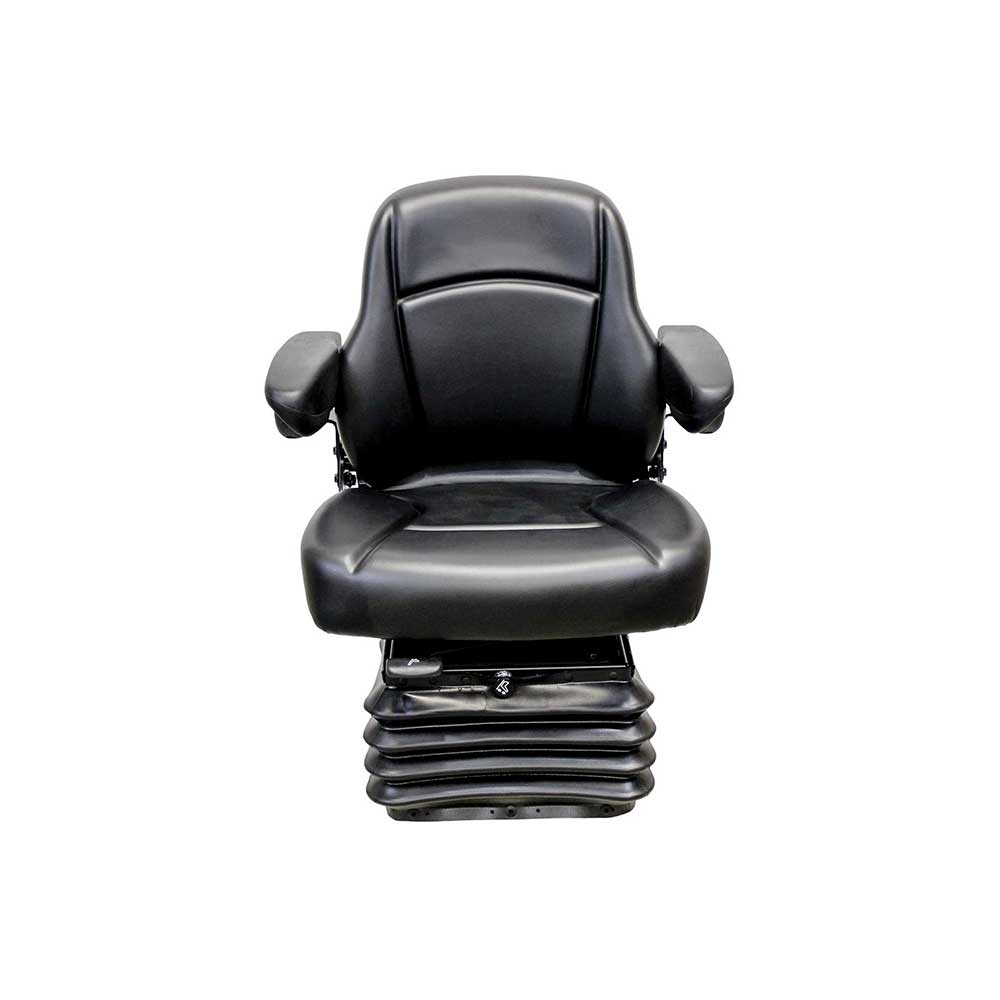Sears | 5552 | 5552 Seat & Air Suspension | 24 Volt | Armrests | Black Vinyl | 8542