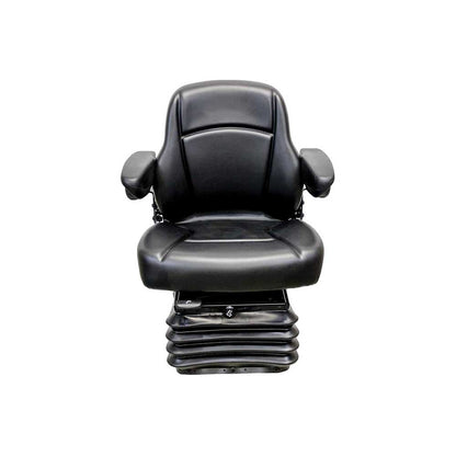 Sears | 5552 | 5552 Seat & Air Suspension | 24 Volt | Armrests | Black Vinyl | 8542
