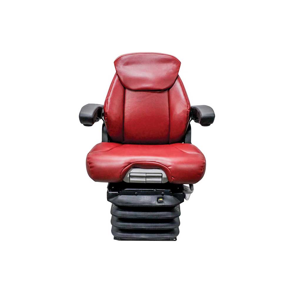 Grammer | MSG95/741 | Seat & Air Suspension | 12-Volt | OPS | Red Vinyl | 8553