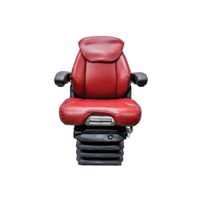 Grammer | MSG95/741 | Seat & Air Suspension | 12-Volt | OPS | Red Vinyl | 8553