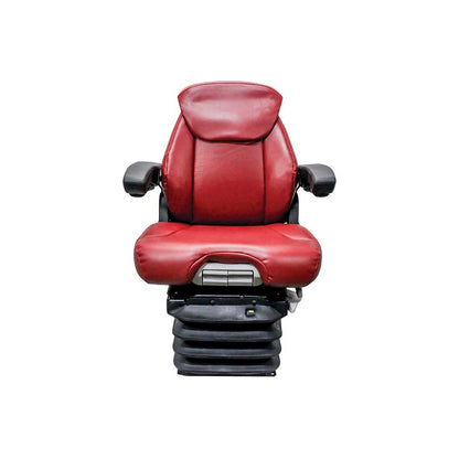 Grammer | MSG95GL/741 | Seat & DDS Air Suspension | 12-Volt | OPS | Red Vinyl | 8584