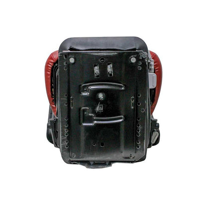 Grammer | MSG95GL/741 | Seat & DDS Air Suspension | 12-Volt | OPS | Red Vinyl | 8584