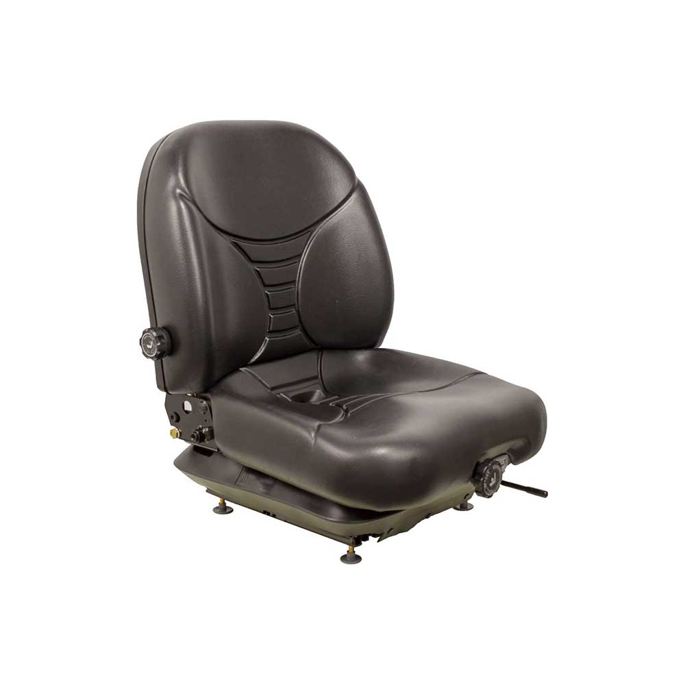 Milsco | V5300 | Seat & Mechanical Suspension | OPS | Slide Rails | Black Vinyl | 7924
