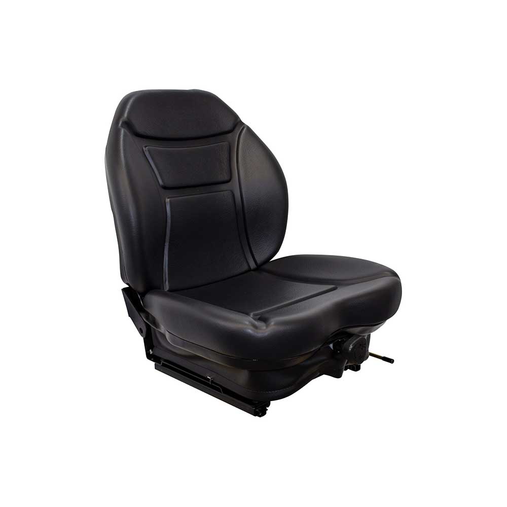 Milsco | CR100 | Seat & Mechanical Suspension | OPS | Slide Rails | Black Vinyl | 7939