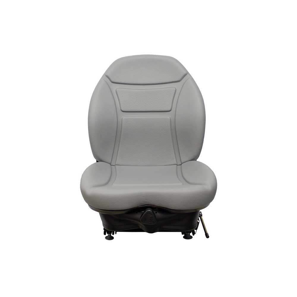 Milsco | CR100 | Seat & Mechanical Suspension | OPS | Slide Rails | Gray Vinyl | 8029
