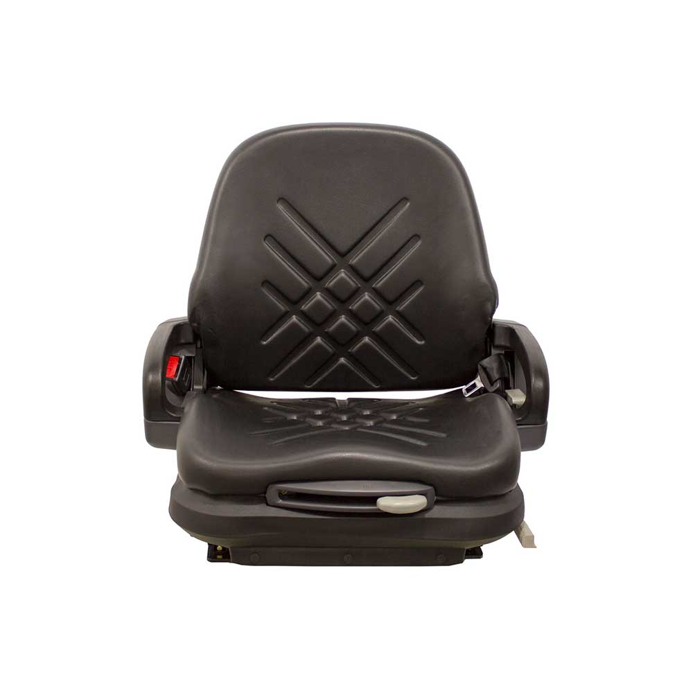 Uni Pro Universal Forklift Mechanical Suspension Seat | Black Vinyl