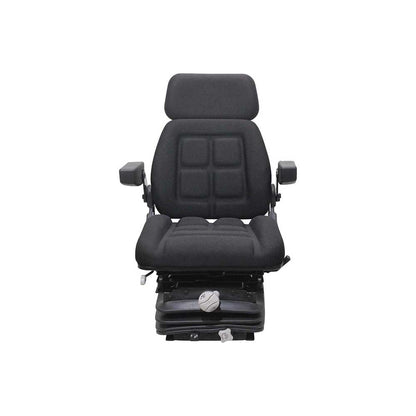 Pilot | Seat & Mechanical Suspension Kit | Allis Chalmers 7000 | Black Fabric | 6505