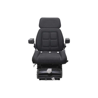 Pilot | Seat & Mechanical Suspension Kit | Case 90-94 | Black Fabric | 6516