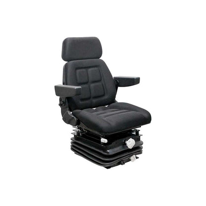 Pilot | Seat & Mechanical Suspension Kit | Case 870-2870 with Original Seat | Black Fabric | 6527