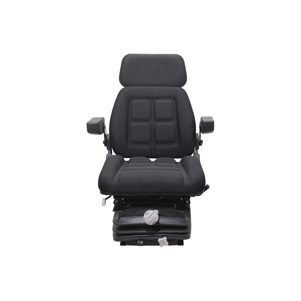 Pilot | Seat & Mechanical Suspension Kit | Case 870-2870 with Original Seat | Black Fabric | 6527
