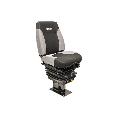 KAB | 111 | Seat & Mechanical Suspension Kit | Caterpillar 416-450 Backhoe | Multi-Gray Fabric | 6882