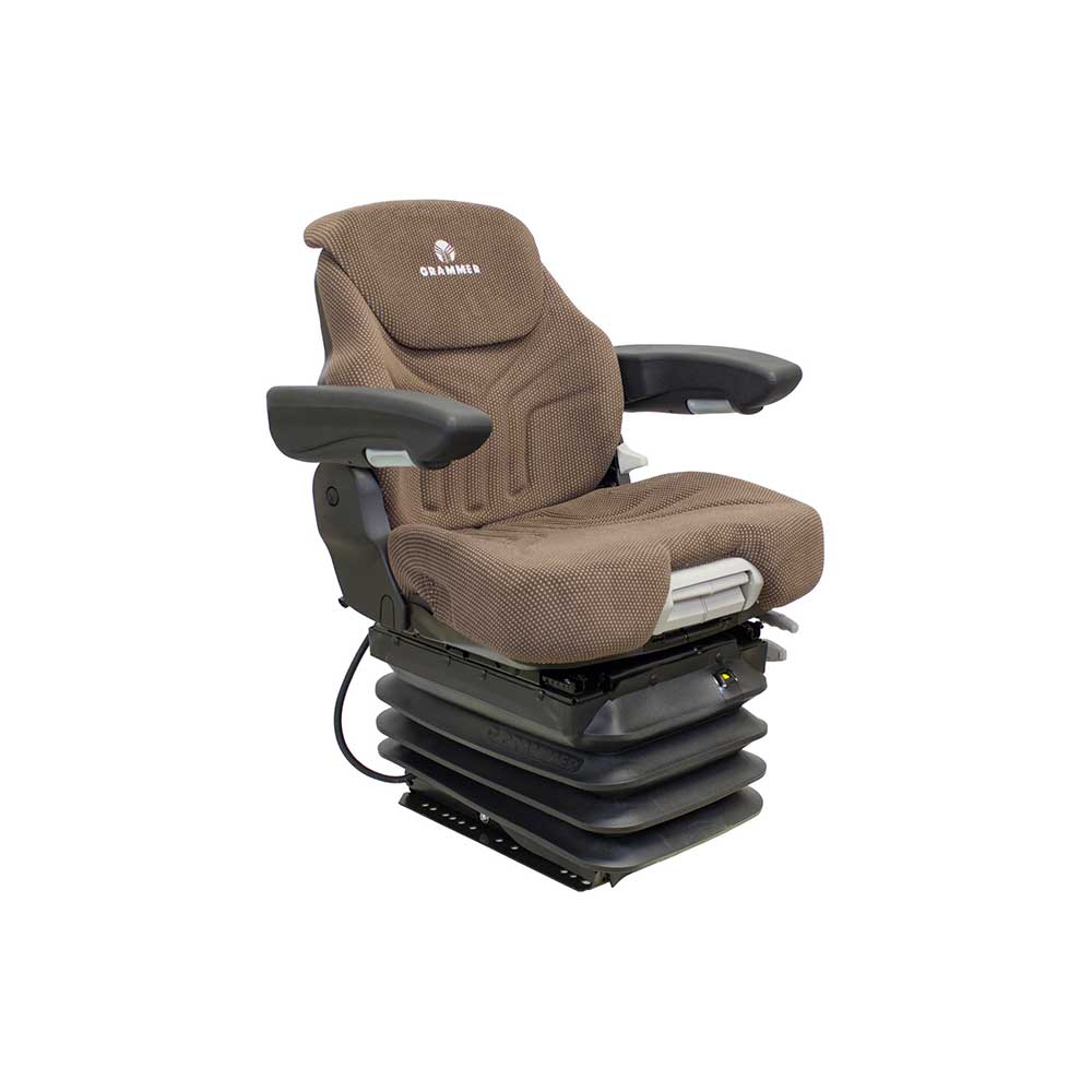 Grammer | MSG95GL/741 | Seat & DDS Air Suspension Kit | John Deere 7020-7030 | Brown Fabric | 6890