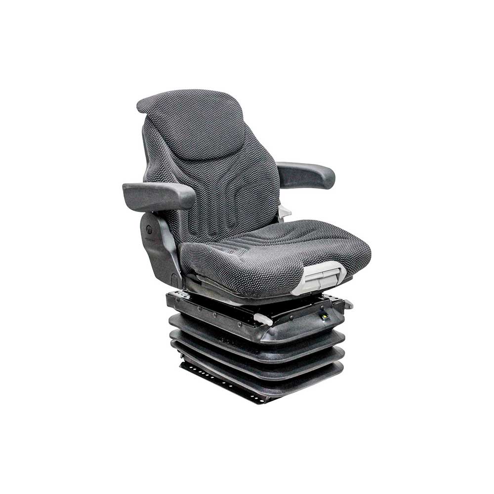 Uni Pro AGCO Allis/White Series 1057 Air Suspension Seat Kit | Black/Gray Fabric