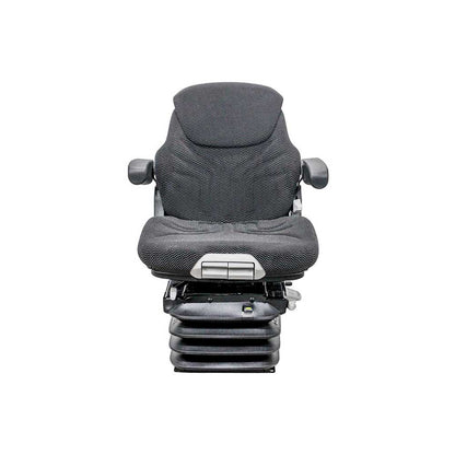 Grammer | MSG95/731 | Seat & Air Suspension Kit | AGCO Allis/White | Black/Gray Fabric | 6970