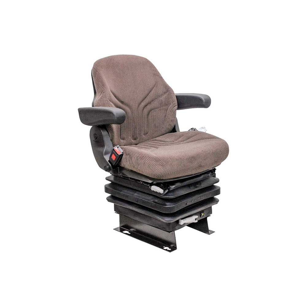 Grammer | MSG85/731 | Seat & Mechanical Suspension Kit | John Deere 5M-7030 | Brown Fabric | 8585