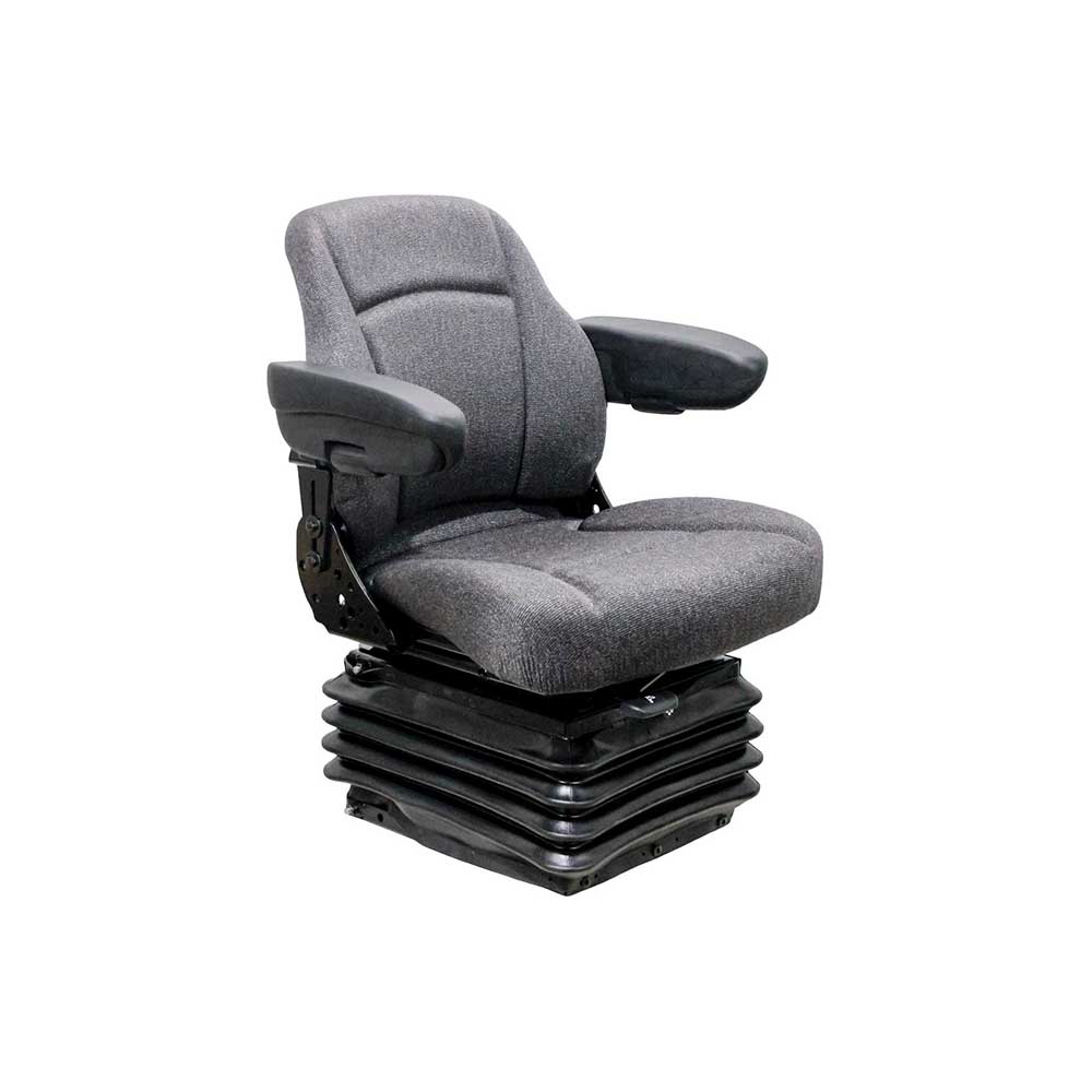 Sears | 5552 | Seat & Air Suspension | 12 Volt | Armrests | Gray Fabric | 8691