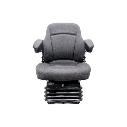 Sears | 5552 | Seat & Air Suspension | 12 Volt | Armrests | Gray Fabric | 8691