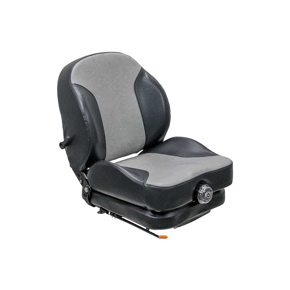 Uni Pro 439 Mechanical Suspension Seat | Black/Silver Vinyl