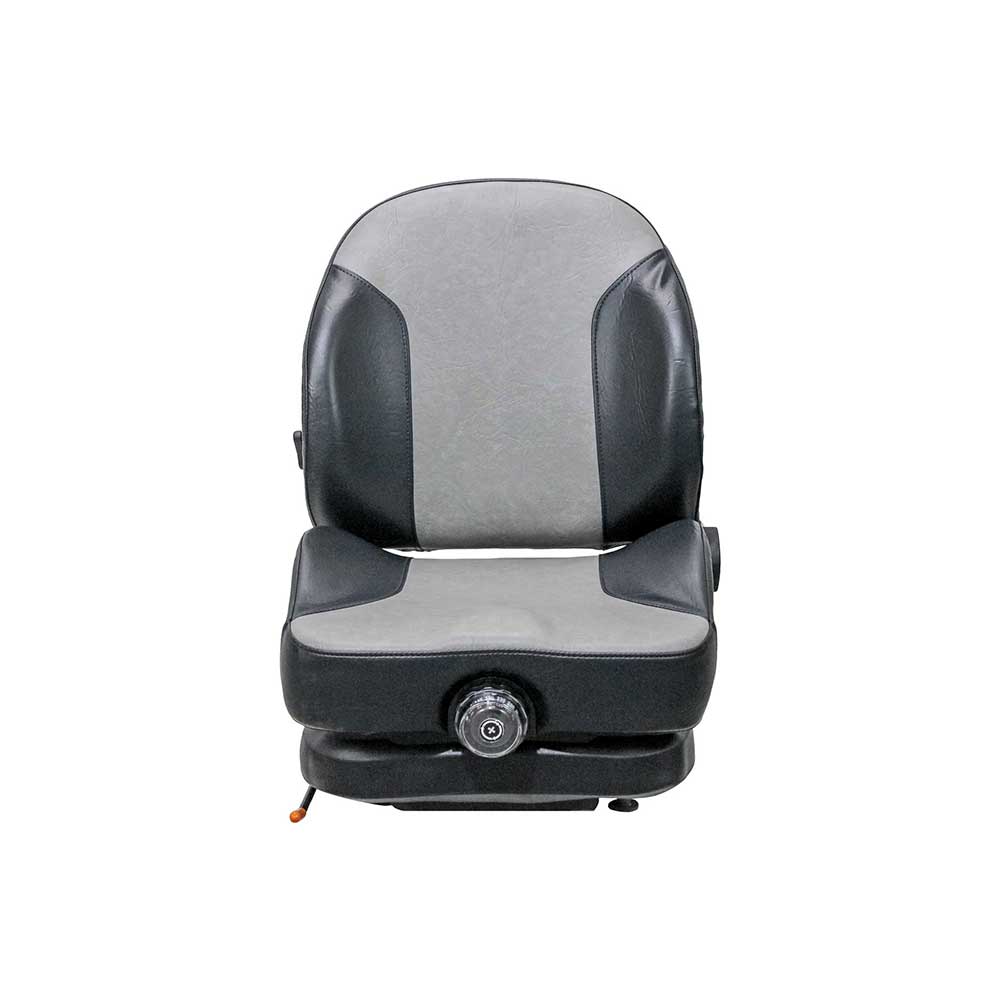 Uni Pro 439 Mechanical Suspension Seat | Black/Silver Vinyl