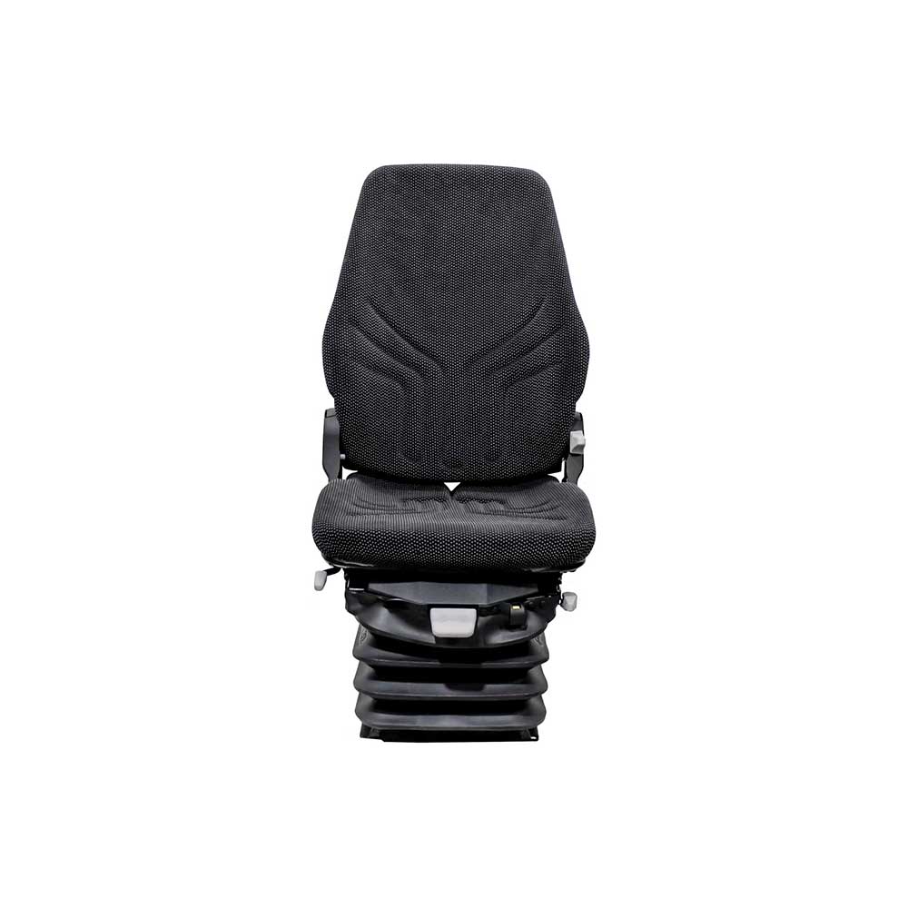 Uni Pro 722 Air Suspension Seat | 12-Volt | Black/Gray Fabric