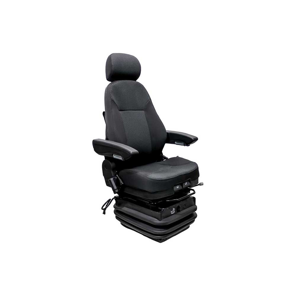 Uni Pro 603 Air Suspension Seat | 12-Volt | Black Fabric