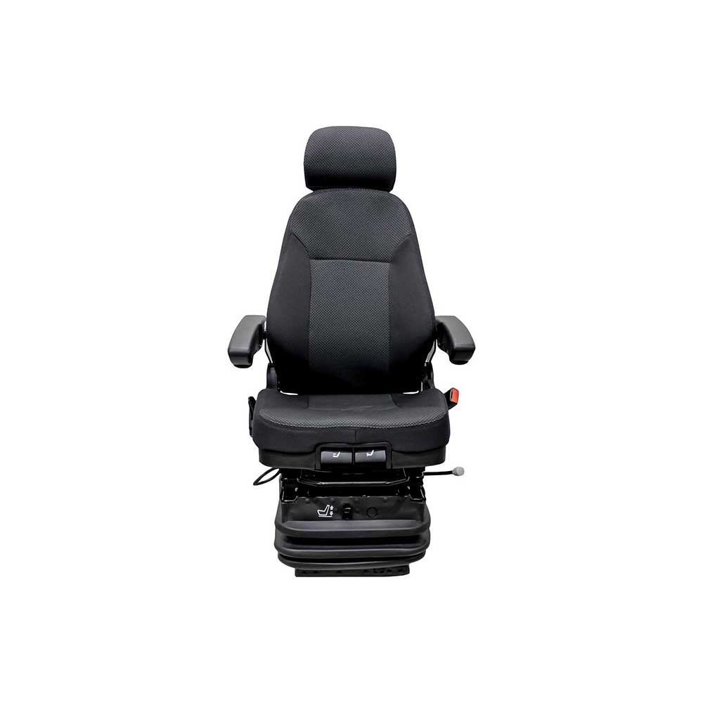 Uni Pro 603 Air Suspension Seat | 12-Volt | Black Fabric